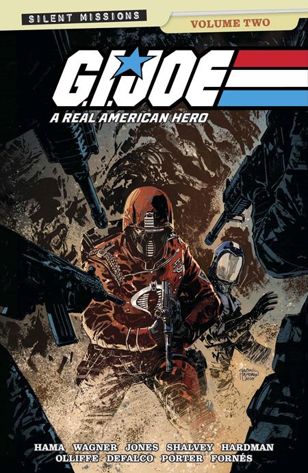 GI JOE A REAL AMERICAN HERO SILENT MISSIONS VOL 02 DIRECT MARKET EXCLUSIVE GABRIEL HARDMAN CVR TRADE PAPERBACK