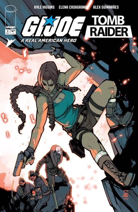 GI JOE A REAL AMERICAN HERO TOMB RAIDER #3 (OF 5) CVR C LUDO LULLABI FOIL VARIANT