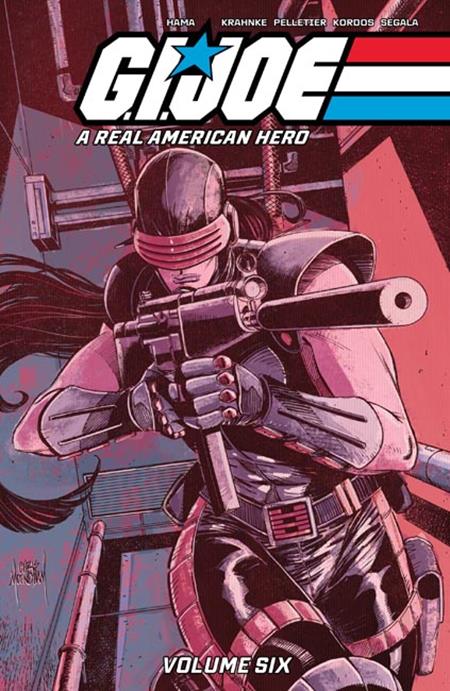 GI JOE A REAL AMERICAN HERO VOL 06 DIRECT MARKET EXCLUSIVE CHRIS MOONEYHAM CVR TRADE PAPERBACK