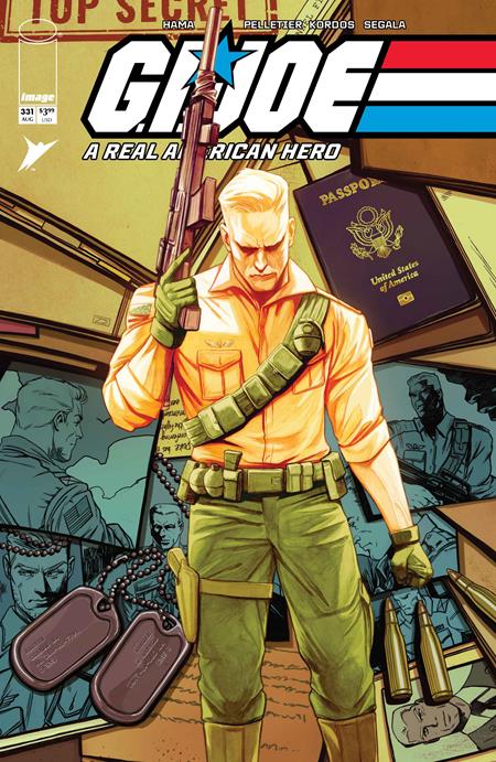 GI JOE A REAL AMERICAN HERO #331 CVR C NIMIT MALAVIA SECRET DOSSIER VARIANT