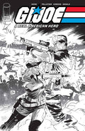 GI JOE A REAL AMERICAN HERO #335 CVR B LEE WEEKS B&W VARIANT