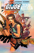 GIVE JOE A REAL AMERICAN HERO TOMB RAIDER #1 (OF 5) CVR A ELENA CASAGRANDE & ALEX GUIMARAES