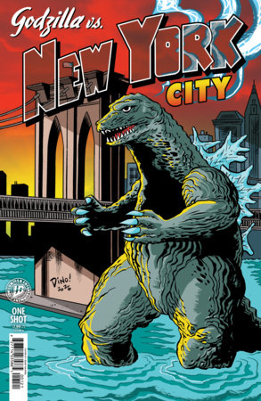 GODZILLA VS AMERICAN NEW YORK CITY CVR B HASPEIL VARIANT