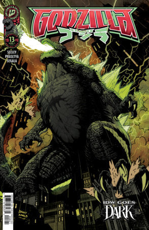 GODZILLA (KAI-SEI ERA) #13 CVR D EARLS IDW GOES DARK VARIANT
