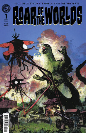 GODZILLA'S MONSTERPIECE THEATRE PRESENTS ROAR OF THE WORLDS CVR B BAKER VARIANT