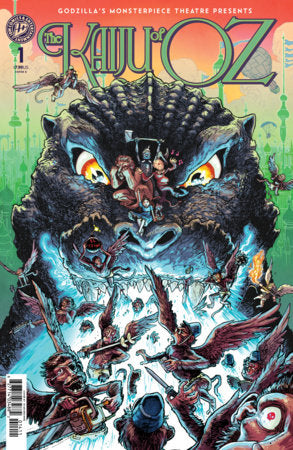 GODZILLA'S MONSTERPIECE THEATRE PRESENTS THE KAIJU OF OZ CVR B BROWNE VARIANT