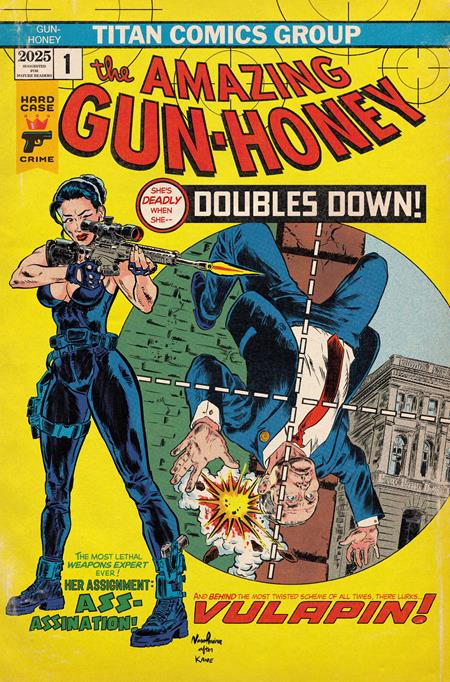 GUN HONEY DOUBLES DOWN #2 (OF 4) CVR G NUNO PEREIRA HOMAGE VARIANT