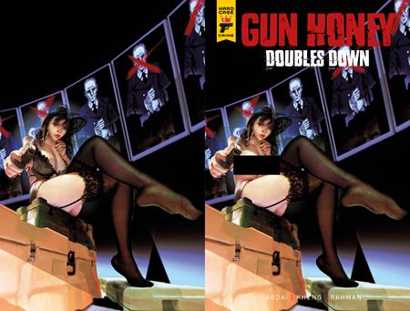 GUN HONEY DOUBLES DOWN #2 (OF 4) CVR H SEAGE WRAPAROUND NUDE/CLOTHED BAGGED VARIANT