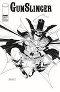 GUNSLINGER SPAWN #57 CVR B CARLO BARBERI B&W VARIANT