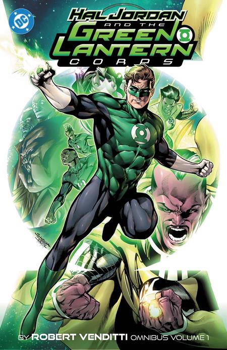 HAL JORDAN AND THE GREEN LANTERN CORPS BY ROBERT VENDITTI OMNIBUS VOL 01 HARDCOVER