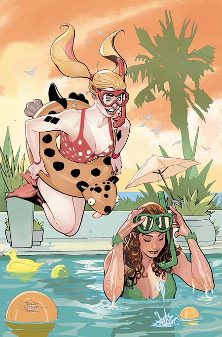 HARLEY QUINN #64 CVR C TERRY DODSON & RACHEL DODSON CARD STOCK VARIANT