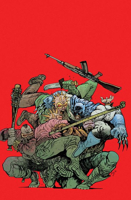 HARLEY QUINN #65 CVR E DANIEL WARREN JOHNSON DARK KNIGHT RETURNS 40TH ANNIVERSARY CARD STOCK VARIANT