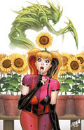 HARLEY QUINN #67 CVR B DAVID NAKAYAMA CARD STOCK VARIANT (BATMAN BAD SEEDS)