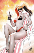 HARLEY QUINN #68 CVR B DAVID NAKAYAMA CARD STOCK VARIANT