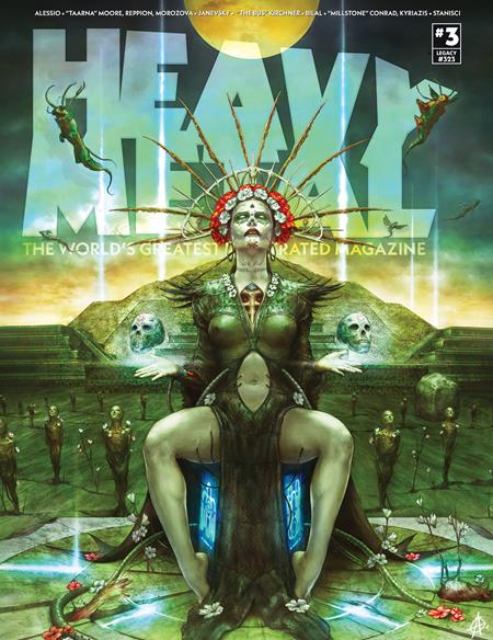 HEAVY METAL MAGAZINE #3 HARDCOVER