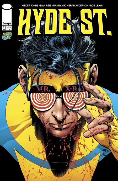 HYDE STREET #11 CVR D IVAN REIS & BRAD ANDERSON INVINCIBLE TEAM UP VARIANT