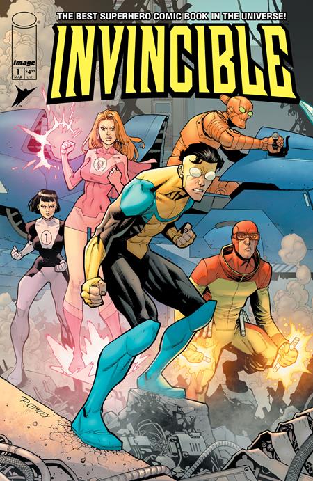INVINCIBLE FOIL EDITION #1 REPRINT CVR C RYAN OTTLEY & NATHAN FAIRBAIRN VARIANT