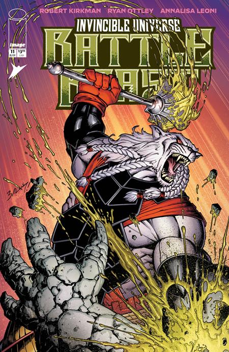 INVINCIBLE UNIVERSE BATTLE BEAST #11 CVR B MARK BAGLEY & RICHARD ISANOVE VARIANT