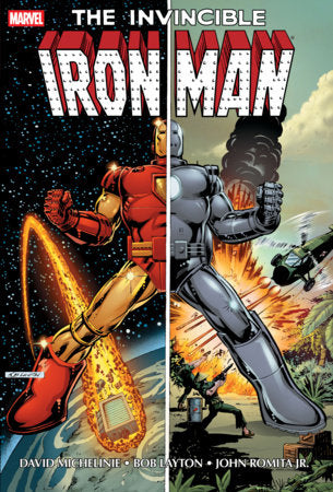 IRON MAN BY MICHELINIE, LAYTON & ROMITA JR. OMNIBUS DIRECT MARKET LAYTON CVR HARDCOVER
