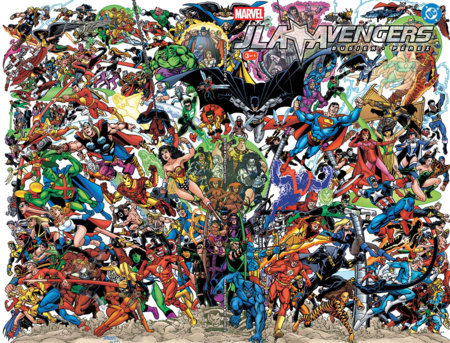 JLA AVENGERS #3 FACSIMILE EDITION WRAPAROUND COVER