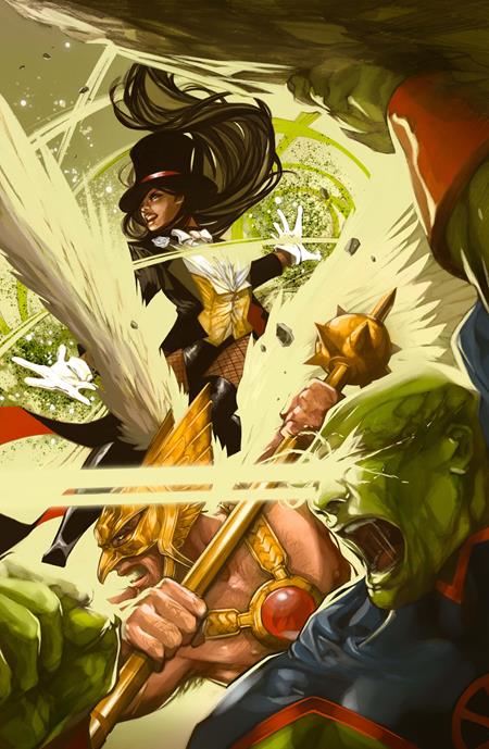 JUSTICE LEAGUE UNLIMITED #21 CVR E DON AGUILLO CARD STOCK VARIANT
