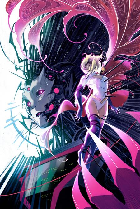JUSTICE LEAGUE UNLIMITED #22 CVR D KAREN S DARBOE CARD STOCK VARIANT