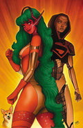 JUSTICE LEAGUE UNLIMITED #23 CVR C NATHAN SZERDY CARD STOCK VARIANT