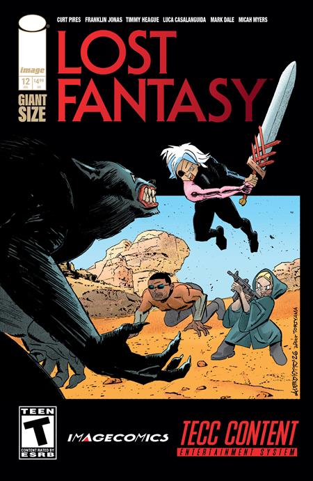 LOST FANTASY #12 CVR B ALEX DIOTTO VARIANT