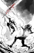 LOST FANTASY #13 CVR E LUCA CASALANGUIDA BLACK AND WHITE AND BLOOD VIRGIN CARDSTOCK VARIANT