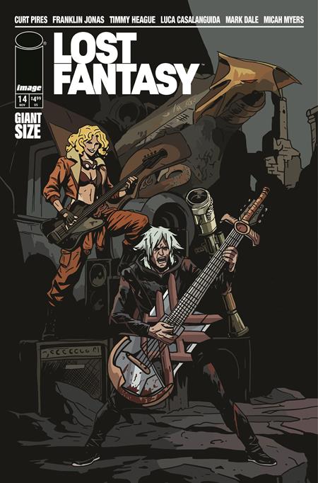 LOST FANTASY #14 CVR C EMMANUEL GERVASONI CARDSTOCK CONCERT VARIANT