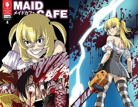 MAID CAFE #4 CVR B REMY EISU MOKHTAR & WILSON GANDOLPHO FLIP COVER VARIANT