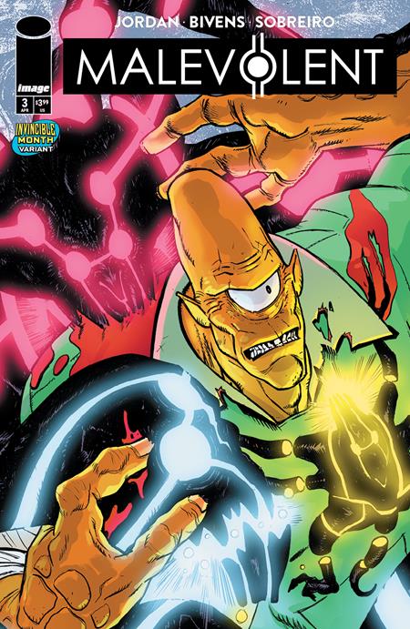MALEVOLENT #3 CVR B JOHN BIVENS & FELIPE SOBREIRO INVINCIBLE TEAM UP VARIANT