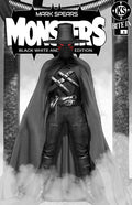 MARK SPEARS MONSTERS #1 7TH PTG BLACK WHITE & DEAD EDITION CVR D MARK SPEARS ABSOLUTE BATMAN #1 HOMAGE VARIANT