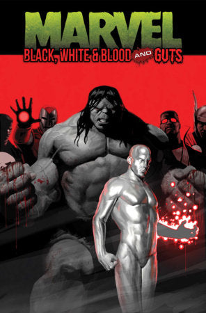 MARVEL BLACK, WHITE & BLOOD AND GUTS TRADE PAPERBACK