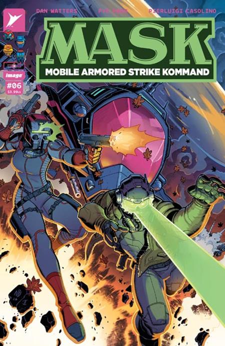 MASK #6 CVR C NICK BRADSHAW & JIM CHARALAMPIDIS VARIANT