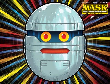 MASK #7 CVR H PYE PARR & LUKE PREECE DIE CUT MASK VARIANT