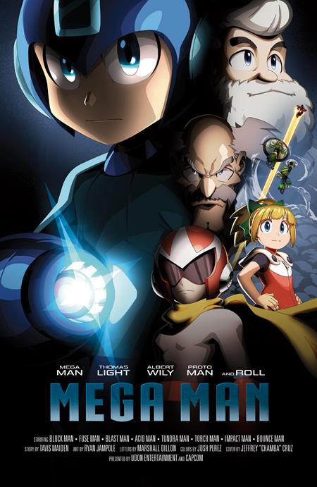 MEGA MAN GEAR MASTERS #1 (OF 5) CVR C JEFFREY CRUZ VARIANT