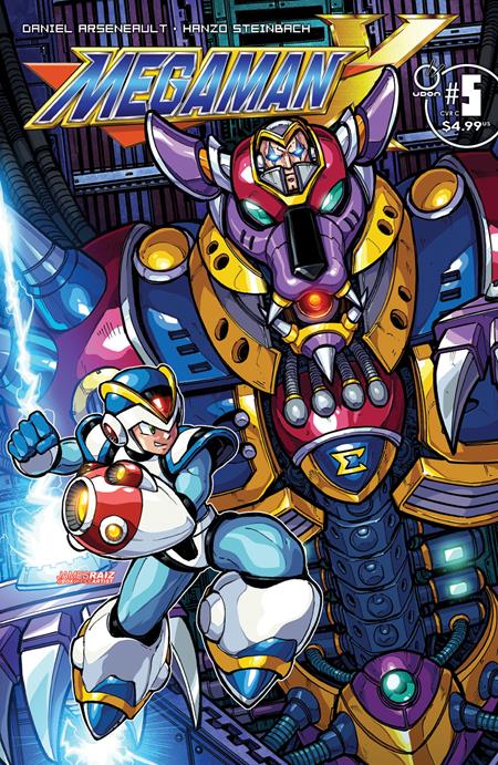 MEGA MAN X #5 (OF 5) CVR C JAMES RAIZ VARIANT