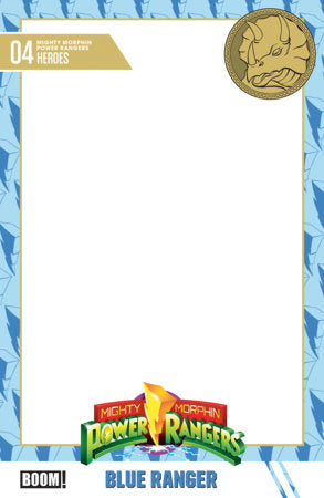 MIGHTY MORPHIN POWER RANGERS (2026) #4 CVR D TRADING CARD BLANK SKETCH VARIANT