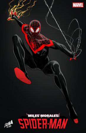 MILES MORALES SPIDER-MAN #5 DAVID NAKAYAMA COLOR BLOCK BLACK VARIANT