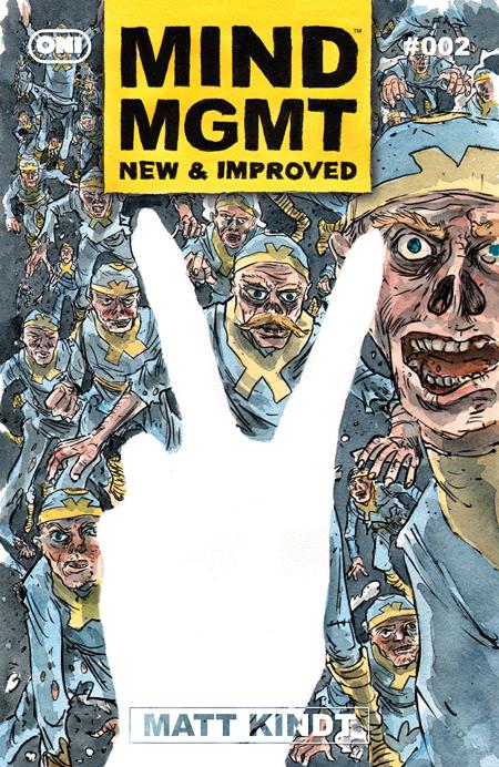 MIND MGMT NEW & IMPROVED #2 CVR B JASPER JUBENVILL VARIANT