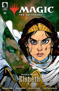 Comic book cover of 'Magic: The Gathering' featuring Elspeth.