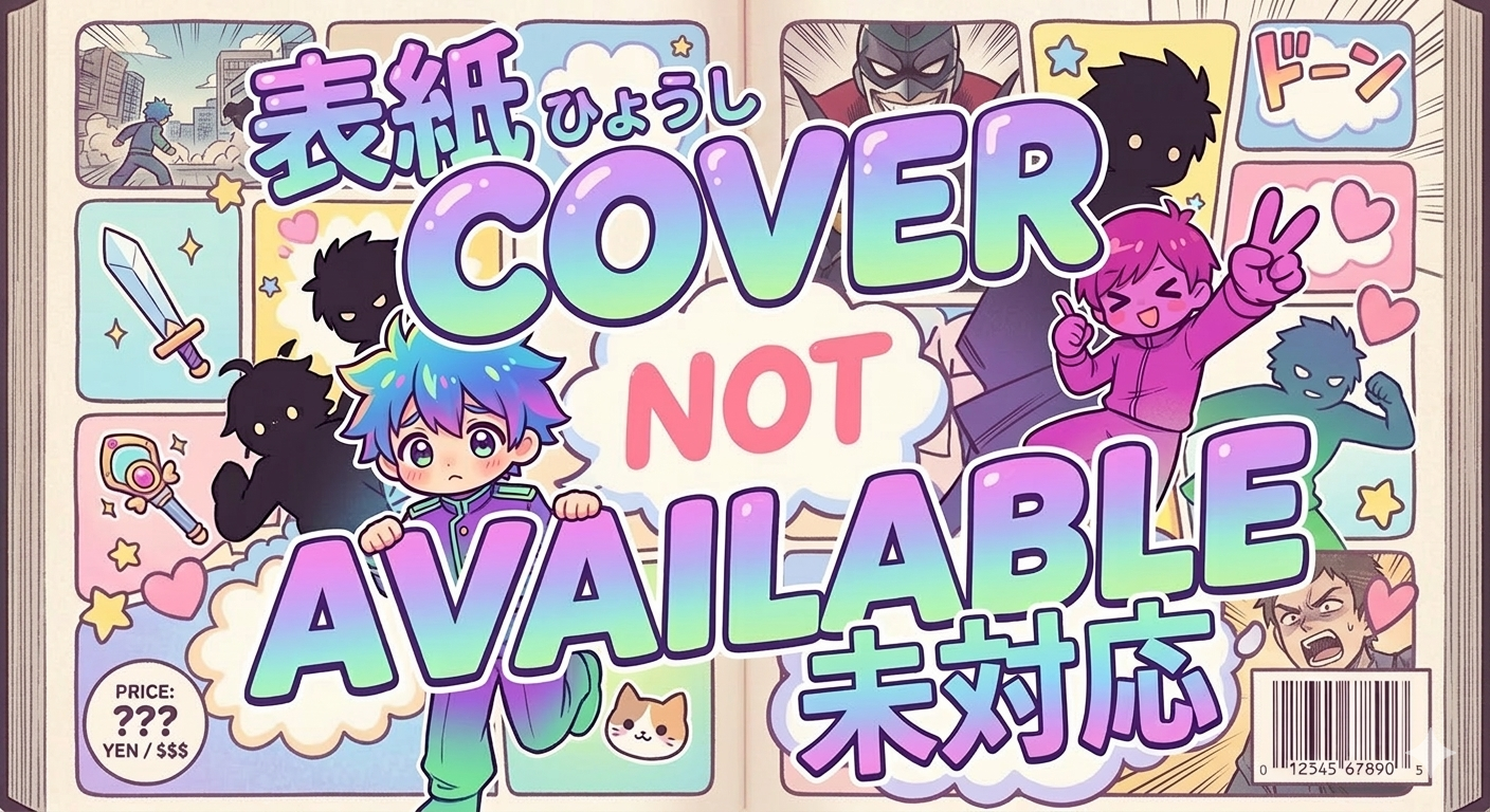 Cover with colorful text and character illustrations on a beige background