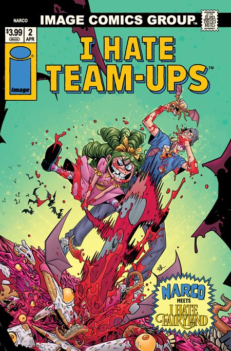 NARCO #2 (OF 5) CVR C DAN HILLYARD I HATE FAIRYLAND TEAM UP VARIANT