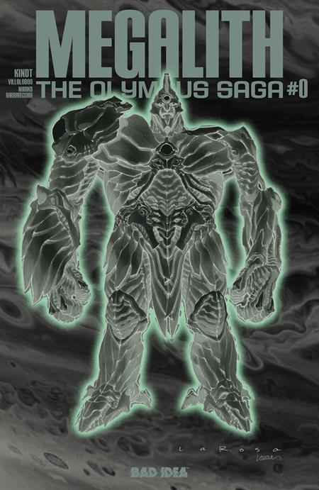OLYMPUS SAGA MEGALITH #0 (OF 4) CVR D LEWIS LAROSA GLOW IN THE DARK VARIANT