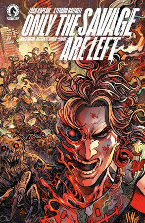 ONLY THE SAVAGE ARE LEFT #4 CVR B RICCARDI VARIANT