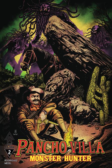 PANCHO VILLA MONSTER HUNTER #2 (OF 3) CVR B CHEMA VARIANT