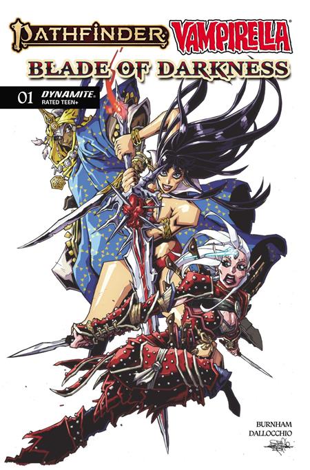 PATHFINDER VAMPIRELLA BLADE OF DARKNESS #1 CVR B ANDREW HUERTA VARIANT