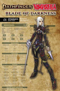 PATHFINDER VAMPIRELLA BLADE OF DARKNESS #1 CVR C WAYNE REYNOLDS CHARACTER SHEET VARIANT