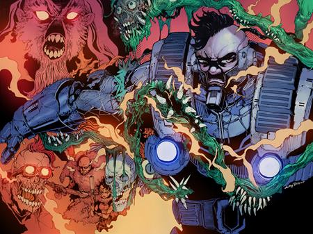 PLANET DEATH #3 (OF 4) CVR D ACKY BRIGHT WRAPAROUND VARIANT